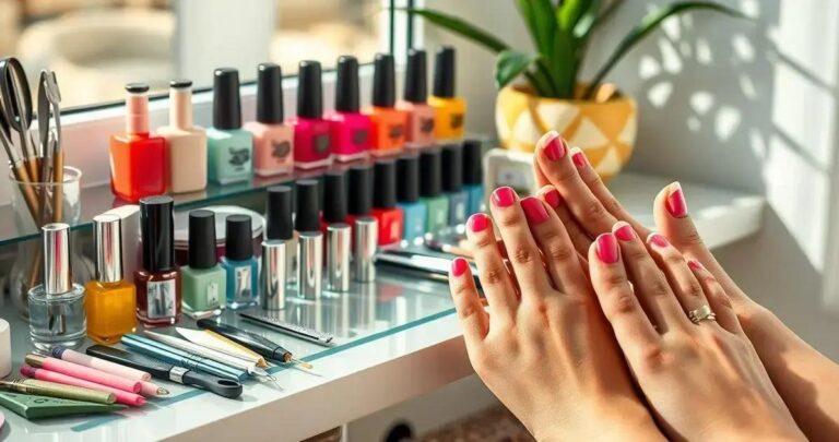 manicure e pedicure