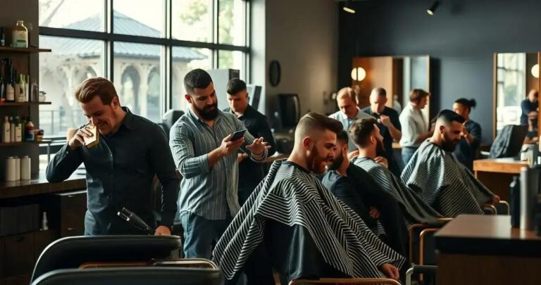 barbearia moderna