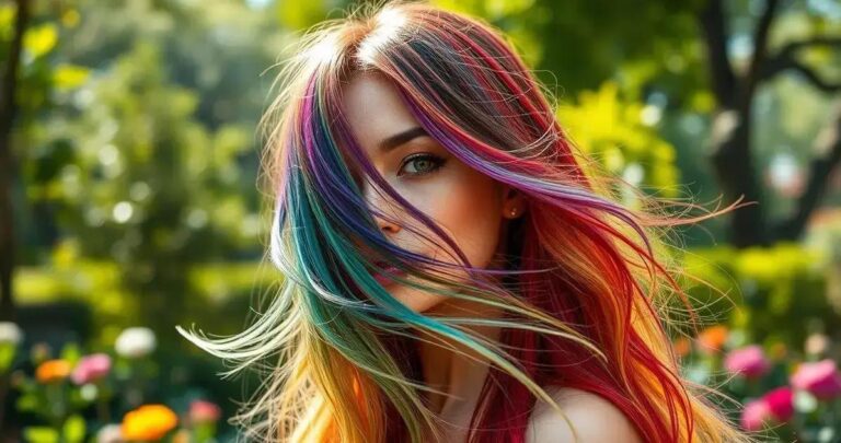 coloração de cabelo