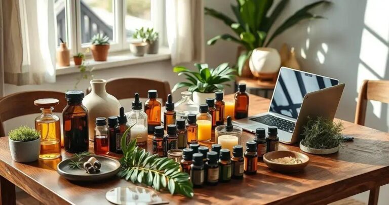 vendas online para produtos de aromaterapia